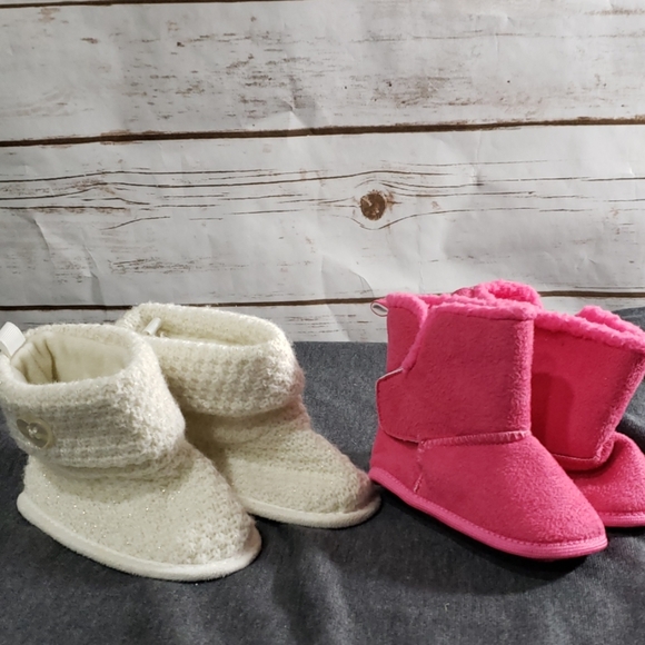 Other - Baby Girl Bootie Bundle - Size 6-12 months